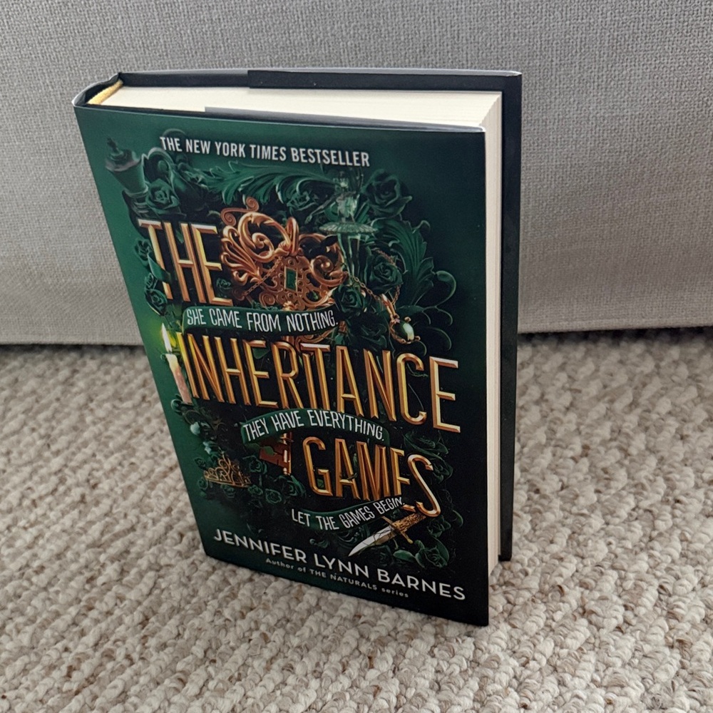 The Inheritance Games Hardcover Book